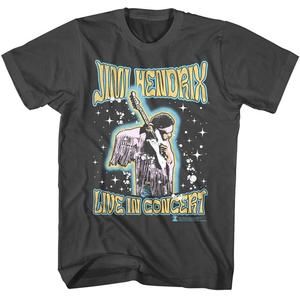 Jimi Hendrix Bubbles  Stars Unisex T-Shirt